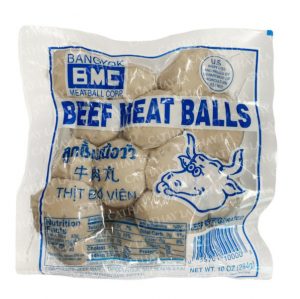 B-K  Beef Meat Ball (Black)