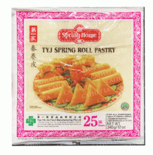 TYJ  8″ Spring Roll-Brown 25-P