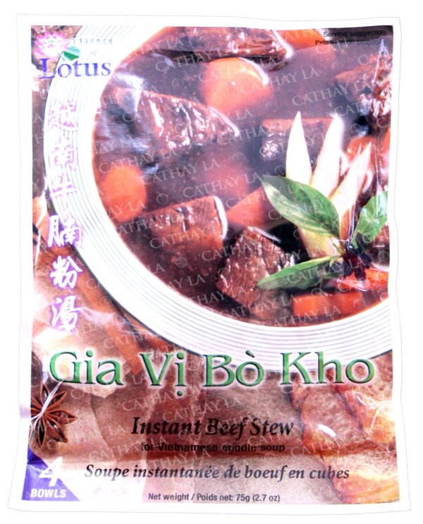 LOTUS  Gia Vi Bo Kho (Beef Stew)