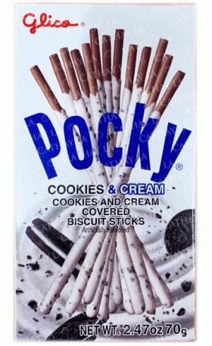 JAPAN  Pocky Cookies & Cream