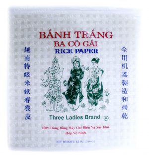 3 LADIES  [ ] Square Rice Paper #7805