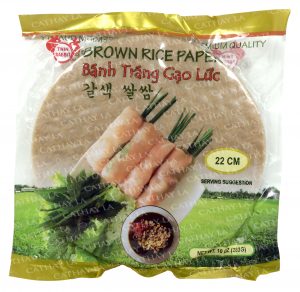 RABBIT  22 cm (Brown) Rice Paper