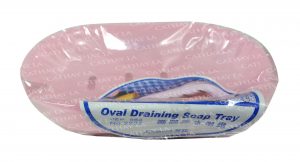CHAHUA 2235 Clear Oval Soap Tray