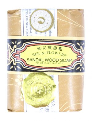 BEE & FLOWER Soap Bar (Sandalwood)