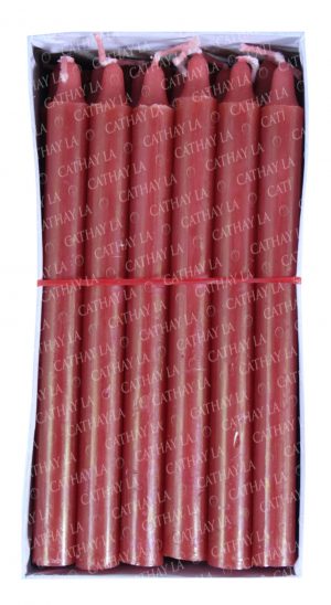 THAI 20 Pc Red Candle ( bag )