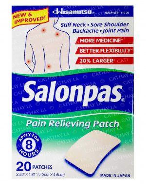 SALONPAS  20 Patch Salonpas