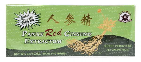 TEA POT Panax Red Ginseng