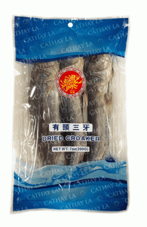 JINJU Dried Croaker (W/Head)