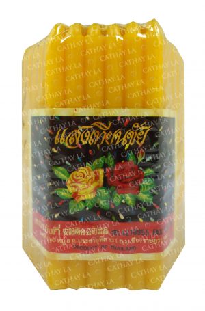 THAI 4′ Yellow Candle