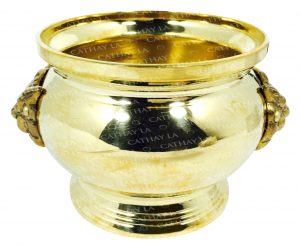 5" Brass Pot