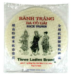 3 LADIES  25 cm Rice Paper #7809