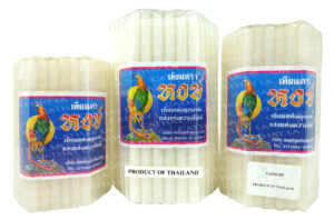 THAI  5' White Candle #15