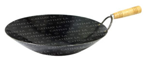 TW  14' Wood Handle Wok