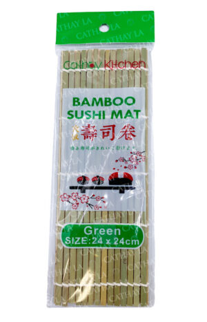 CATHAY  Green BB Sushi Mat 24X24 cm