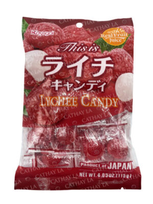 KASUGAI  Lychee HARD Candy