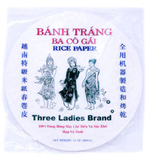 3 LADIES  22 cm Rice Paper #7808