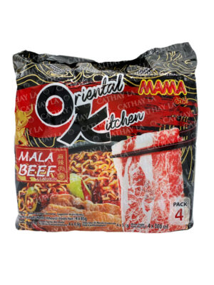 MAMA OK  Mala Beef Noodle