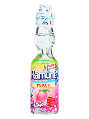 SANGARIA Ramune Peach Drink SANGARIA Ramune Peach Drink