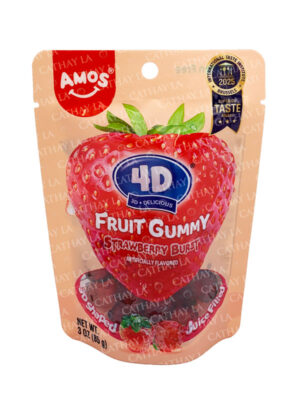 AMOS  4D Stawberry Gummy