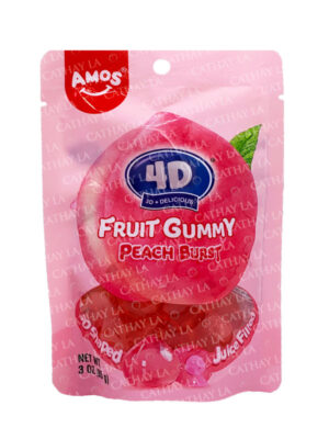 AMOS  4D Peach Gummy