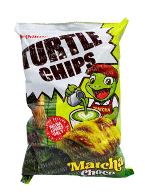 ORION  Turtle Chips Matcha Choco
