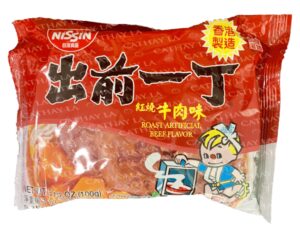 NISSIN  Roast Beef Noodle (Family)