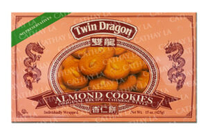 TWIN DRAGON  Box Almond Cookies