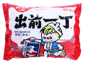 NISSIN  Sesame Oil Noodle (FAMILY PKG)